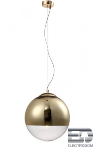 Светильник подвесной Crystal Lux HELADO SP1 D300 GOLD - цена и фото
